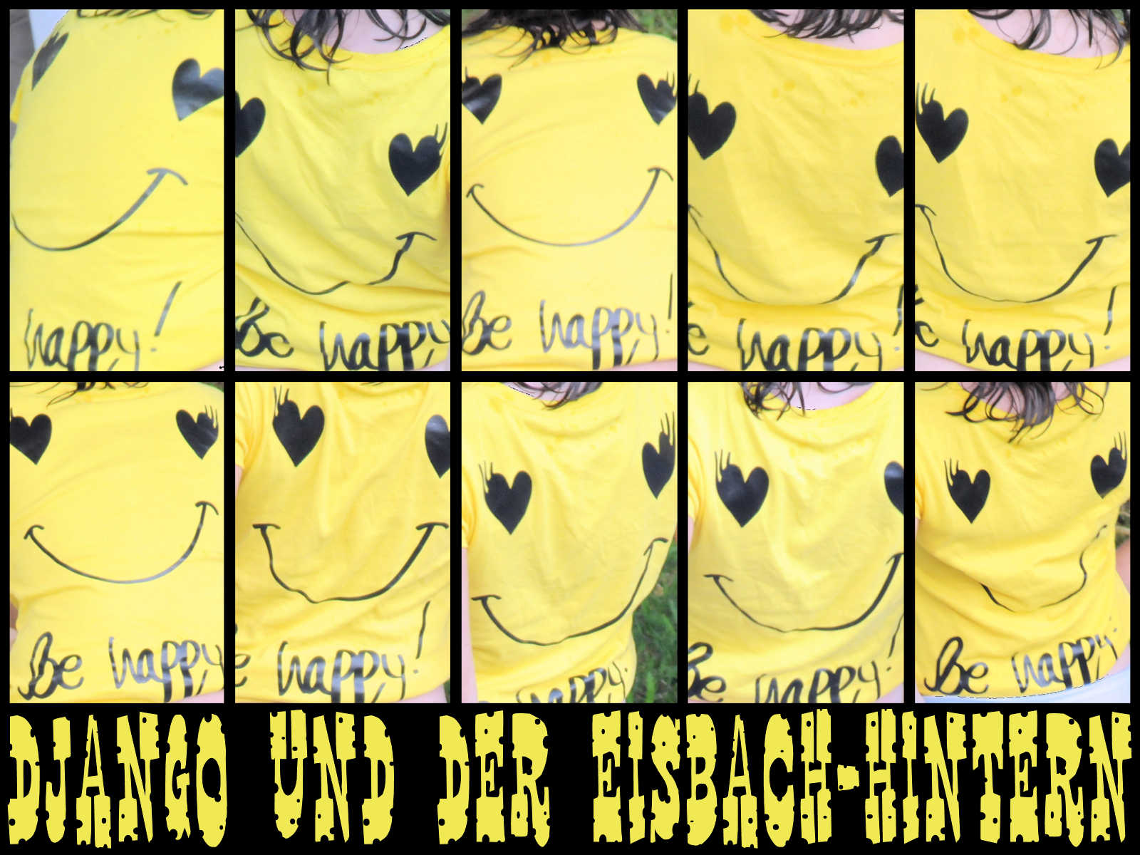 Django und der Eisbach-Hintern